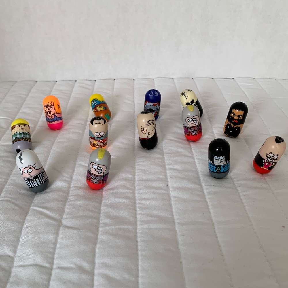 Mighty Beanz Lot of 13 Mixed Moose Toys Collectible Figures Kids Toy Set - Picture 3 of 13